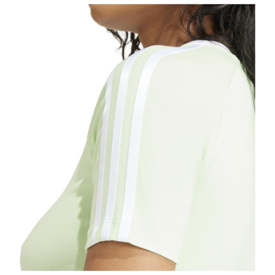 Adidas Γυναικεία κοντομάνικη μπλούζα 3-Stripes Baby Tee